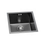Мийка кухонна GRANADO Under top mini STEEL S201 black (GS10201B) Мийка кухонна GRANADO Under top mini STEEL S201 black (GS10201B)