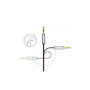 Кабель мультимедійний 3.5mm M to 3.5mm M 1.2m Choetech (AUX002)