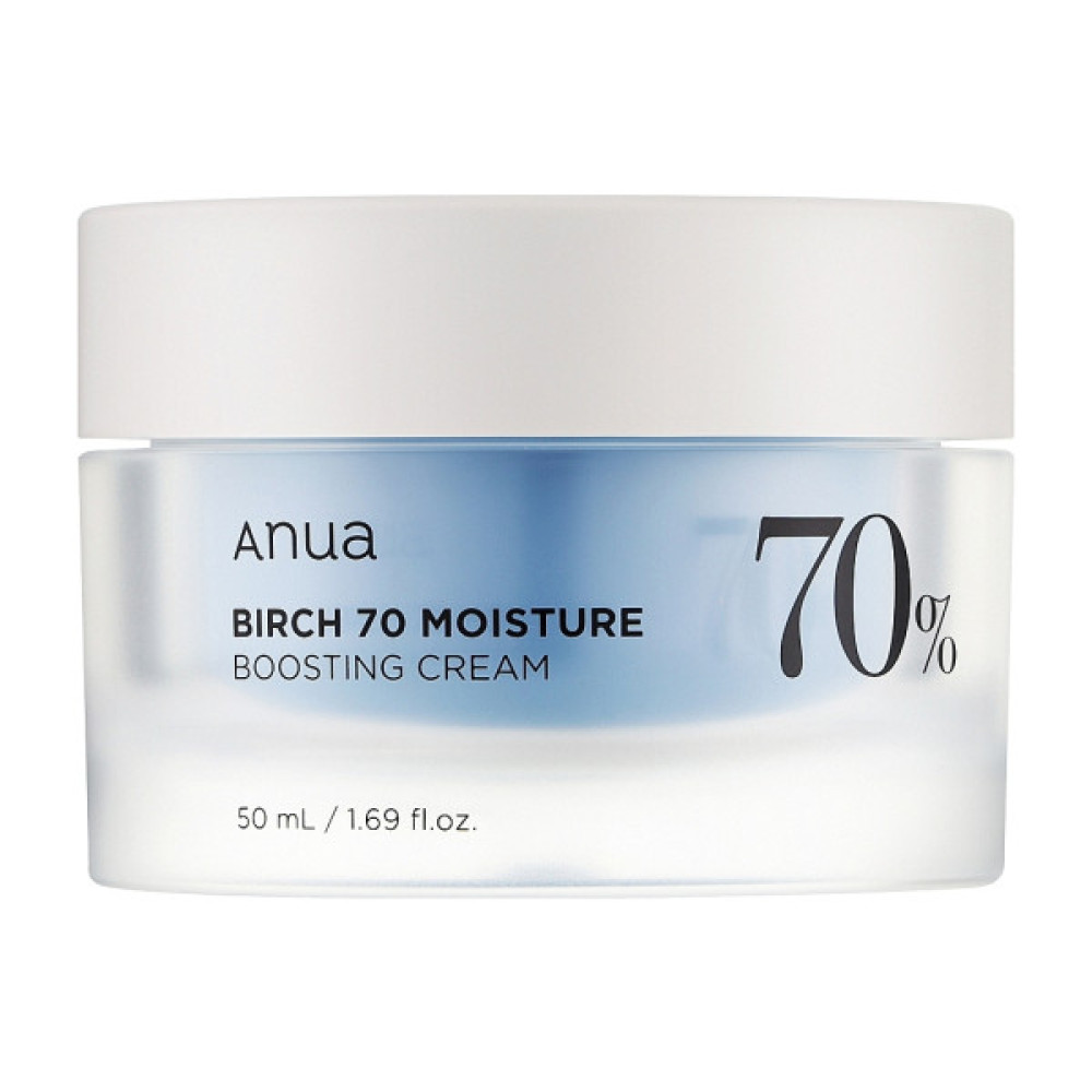 Крем для обличчя Anua Birch 70 Moisture Boosting Cream Зволожувальний з березовим соком 50 мл (8809640732324)