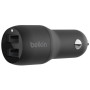 Зарядний пристрій Belkin Car Charger 24W Dual USB-A black (CCB001BTBK) Зарядний пристрій Belkin Car Charger 24W Dual USB-A black (CCB001BTBK)