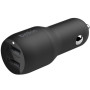 Зарядний пристрій Belkin Car Charger 24W Dual USB-A black (CCB001BTBK) Зарядний пристрій Belkin Car Charger 24W Dual USB-A black (CCB001BTBK)