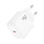 Зарядний пристрій HOCO CS53A Surplus USB-C PD25W White (6942007631488) Зарядний пристрій HOCO CS53A Surplus USB-C PD25W White (6942007631488)