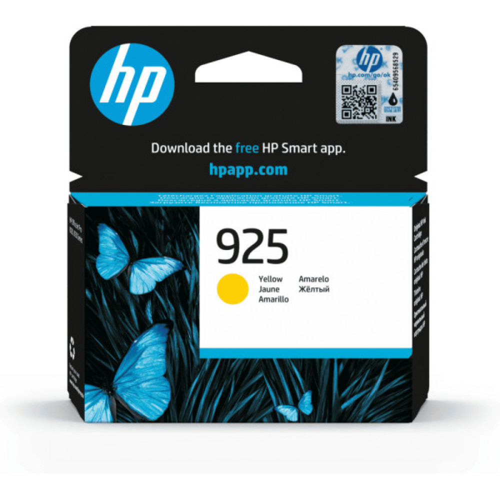 Картридж HP 925 Yellow 400ст (4K0V8PE) Картридж HP 925 Yellow 400ст (4K0V8PE)