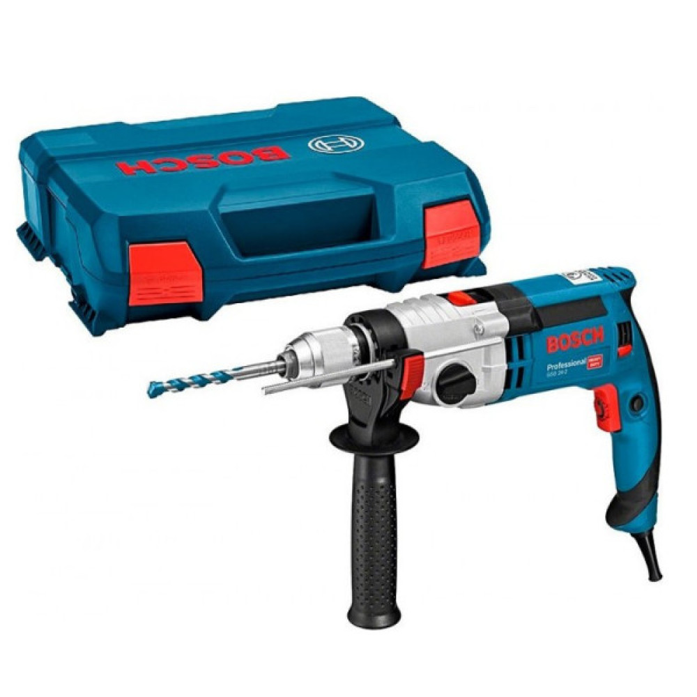 Дриль ударний Bosch Professional GSB 24-2 1100Вт ШЗП 3000об/хв 2.9кг