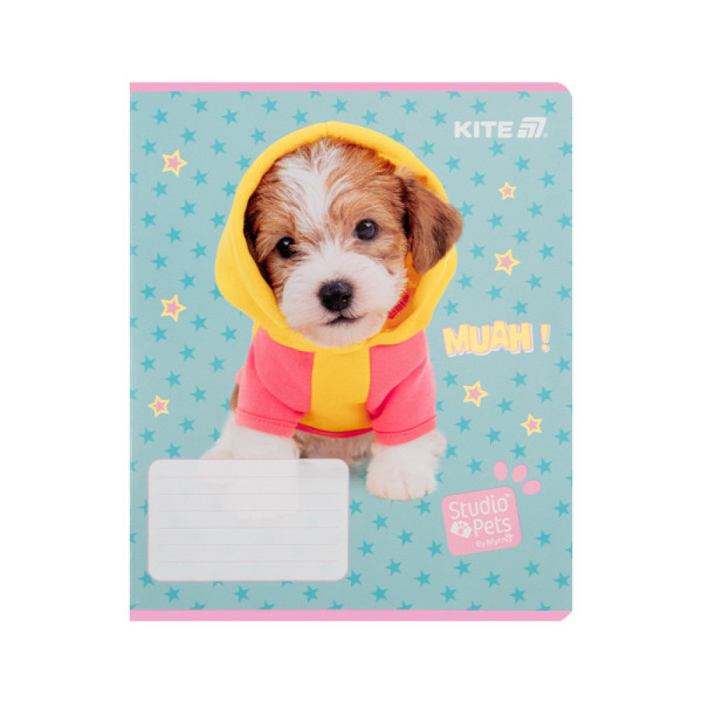 Зошит Kite Studio Pets, 12 аркушів, лінія (SP25-234)