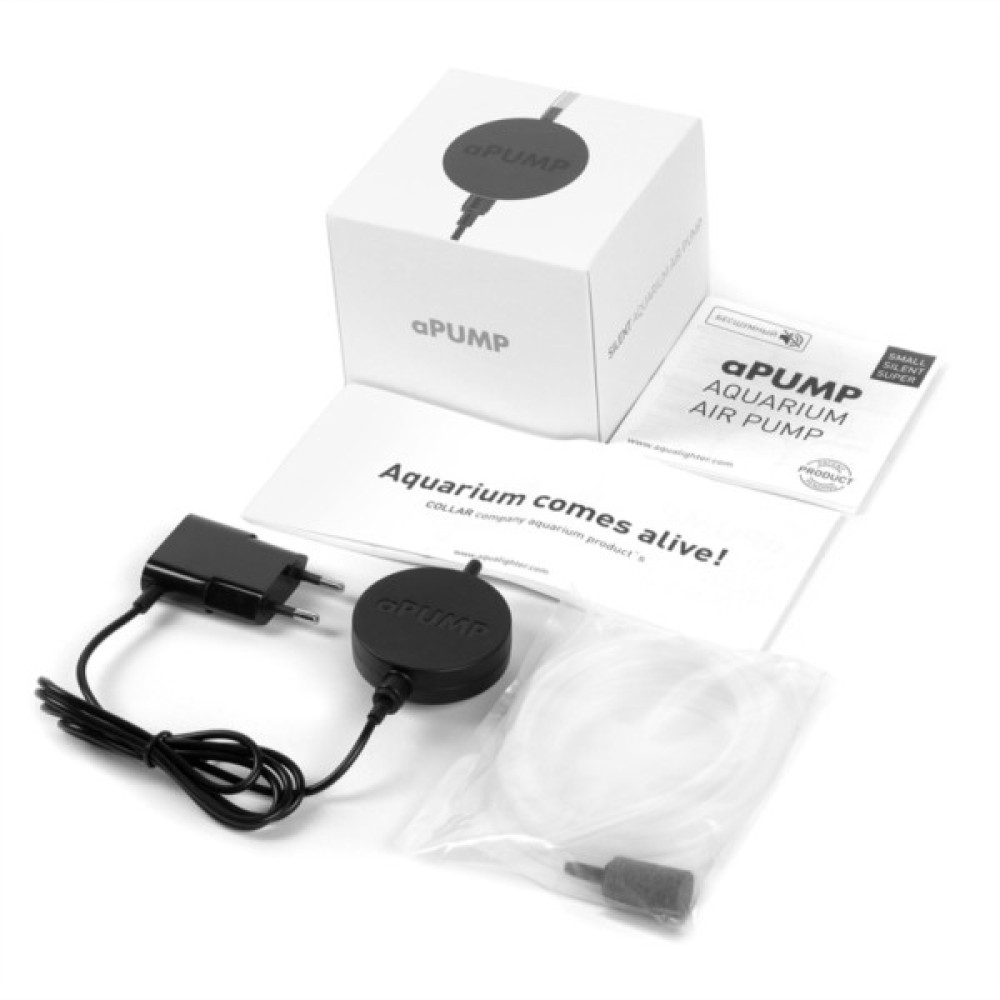Компресор для акваріума Aqualighter aPUMP безшумний до 100 л (7914)
