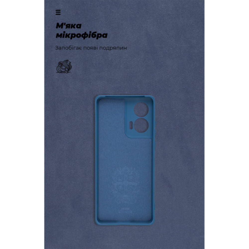 Чохол до мобільного телефона Armorstandart ICON Motorola Edge 50 Fusion Camera cover Blue (ARM77302)