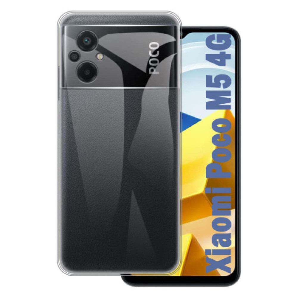Чохол до мобільного телефона BeCover Poco M5 4G Transparancy (708113) Чохол до мобільного телефона BeCover Poco M5 4G Transparancy (708113)