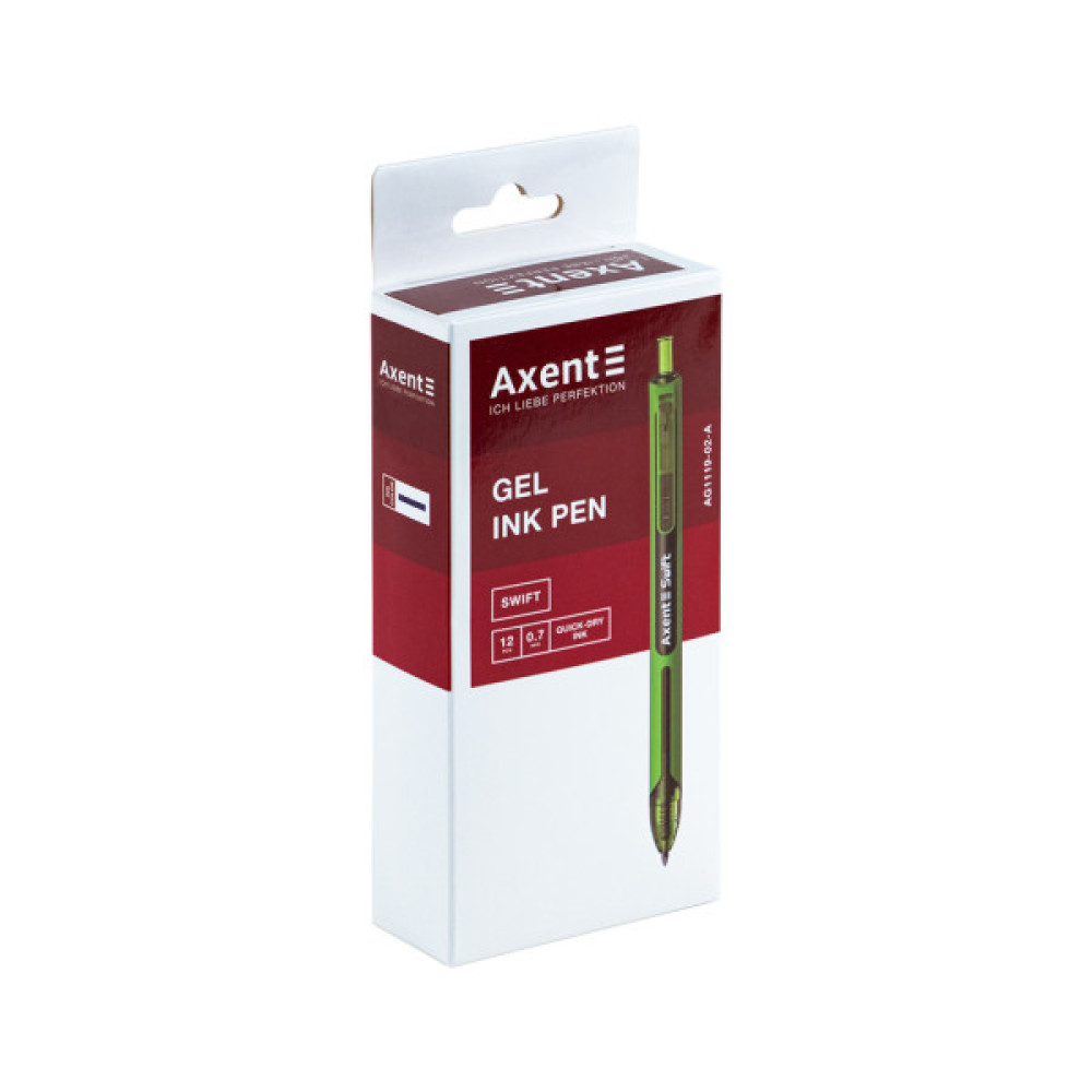 Ручка гелева Axent Swift 0,7 мм, синій (AG1119-02-A)