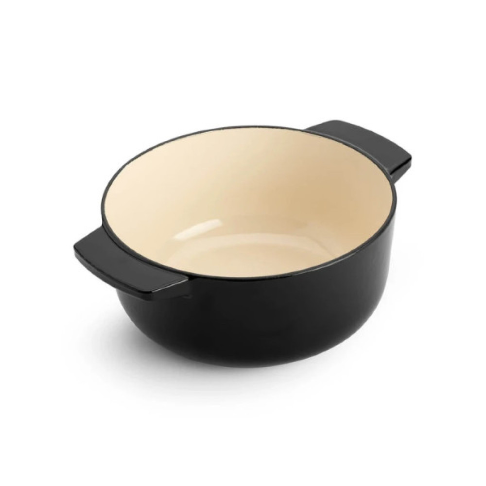 Каструля KitchenAid чавунна з кришкою 3,3 л Чорна (CC006058-001)