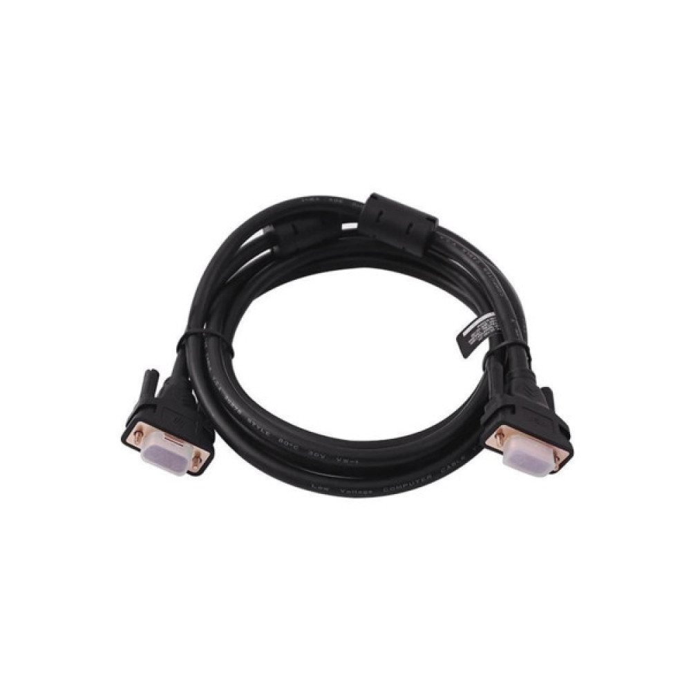 Кабель мультимедійний VGA M to VGA M 1.0m 1080p60Hz black HP (HP_DHC-VG100-1M)