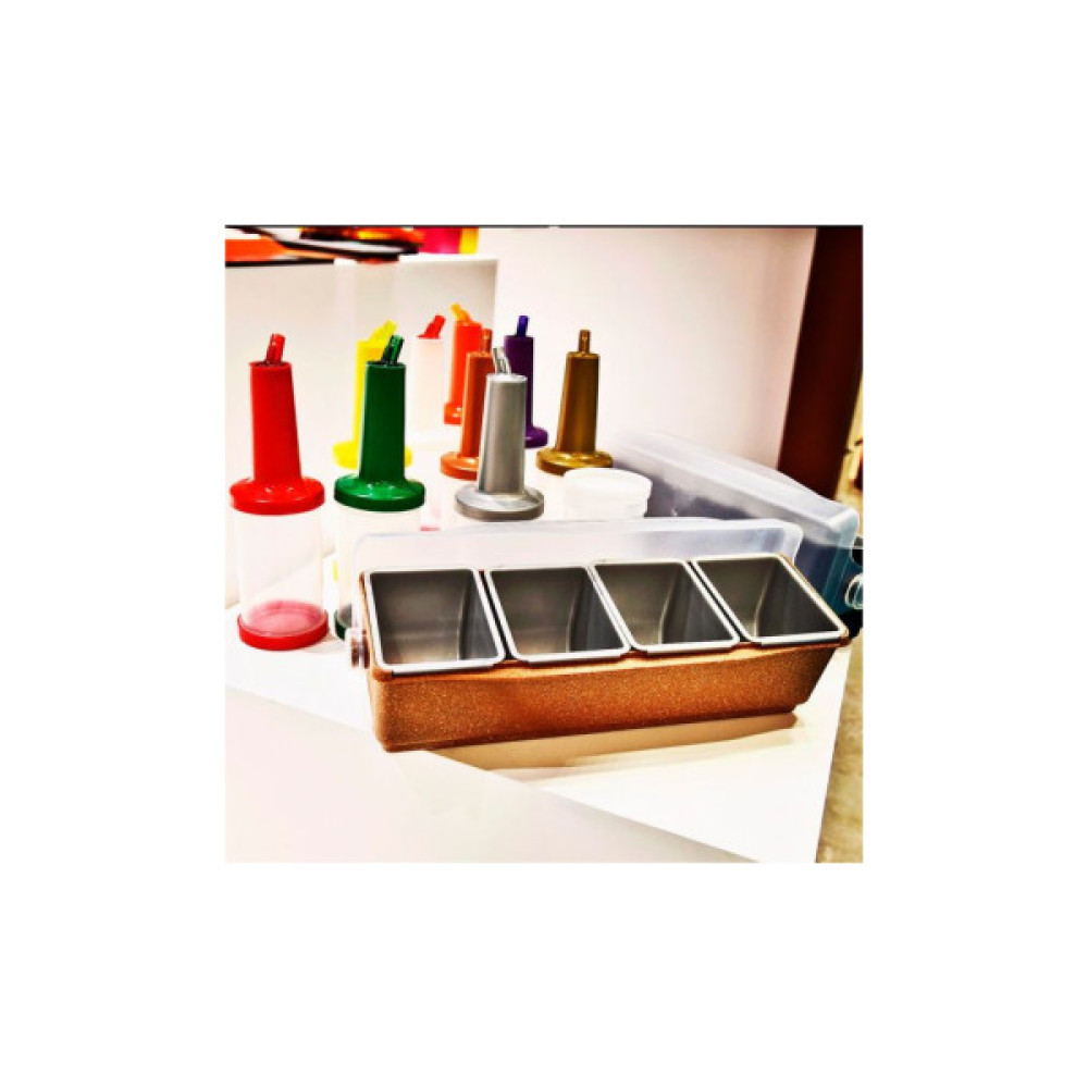 Пляшка з гейзером The Bars 1 л прозора, фіолетова кришка (PM01P)