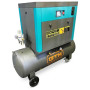 Компресор GTM гвинтовий, ресивер 200л, 680л/хв, 5.5kW, 8бар, 380V, інвертор, кожух (DLG5.5V WITH CLOSED CASE)