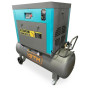 Компресор GTM гвинтовий, ресивер 200л, 680л/хв, 5.5kW, 8бар, 380V, інвертор, кожух (DLG5.5V WITH CLOSED CASE)