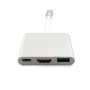 Порт-реплікатор Extradigital USB Type-C to HDMI/USB 3.0/Type-C (0.15m) (KBH1691) Порт-реплікатор Extradigital USB Type-C to HDMI/USB 3.0/Type-C (0.15m) (KBH1691)