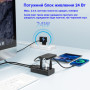 Концентратор Dynamode 5 ports USB3.0 to 4*USB3.0+2.4А Power Adapter 2.5A/12V (DM-UH-P405-G) Концентратор Dynamode 5 ports USB3.0 to 4*USB3.0+2.4А Power Adapter 2.5A/12V (DM-UH-P405-G)
