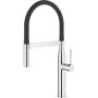 Змішувач для кухні Grohe Essence, довж.виливу - 240мм,  поворотний, гнучкий, 1 важіль, хром