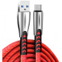 Дата кабель USB 2.0 AM to USB-C 1.0m zinc alloy red ColorWay (CW-CBUC012-RD) Дата кабель USB 2.0 AM to USB-C 1.0m zinc alloy red ColorWay (CW-CBUC012-RD)