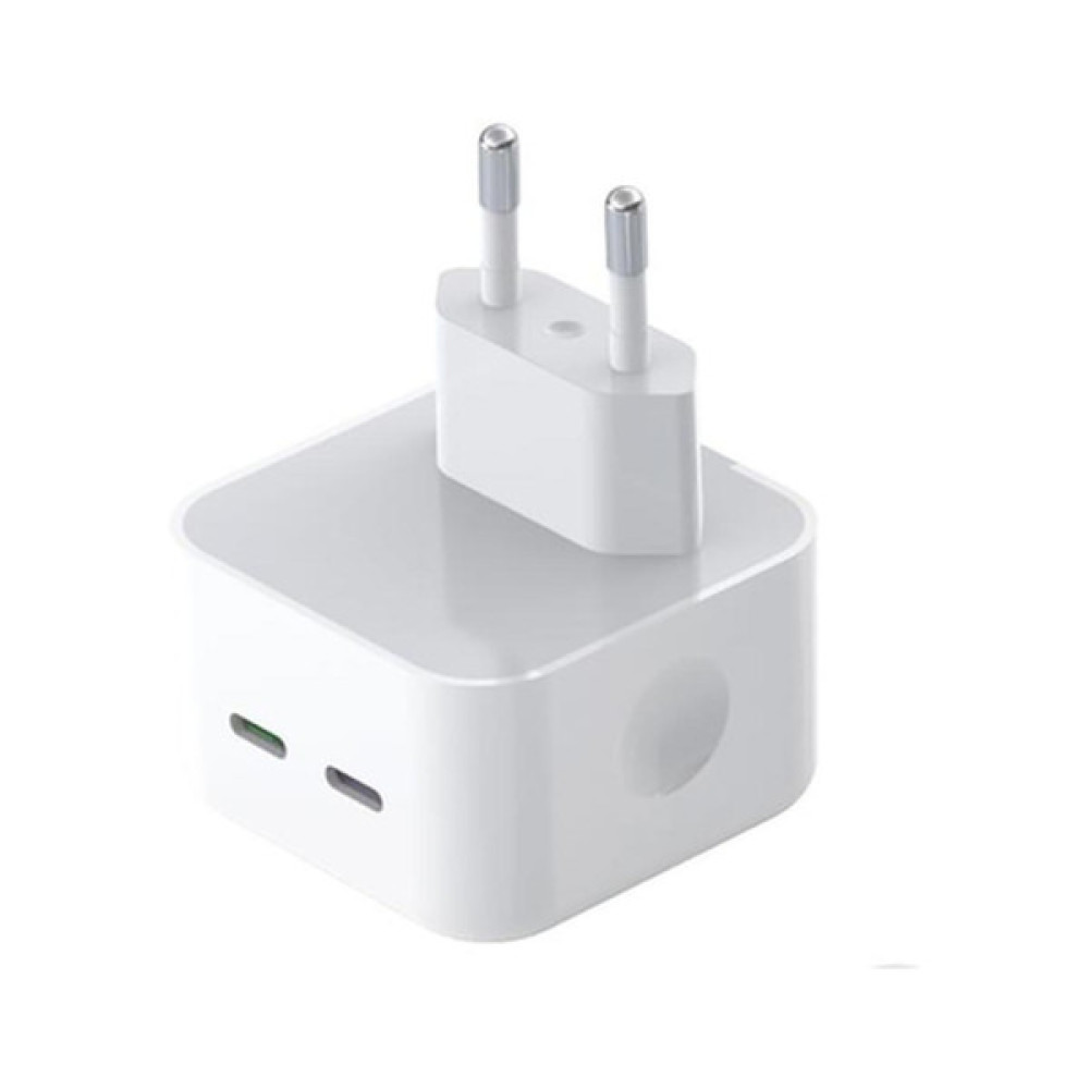 Зарядний пристрій XO L102 2xUSB-C PD35W White (L102.white)
