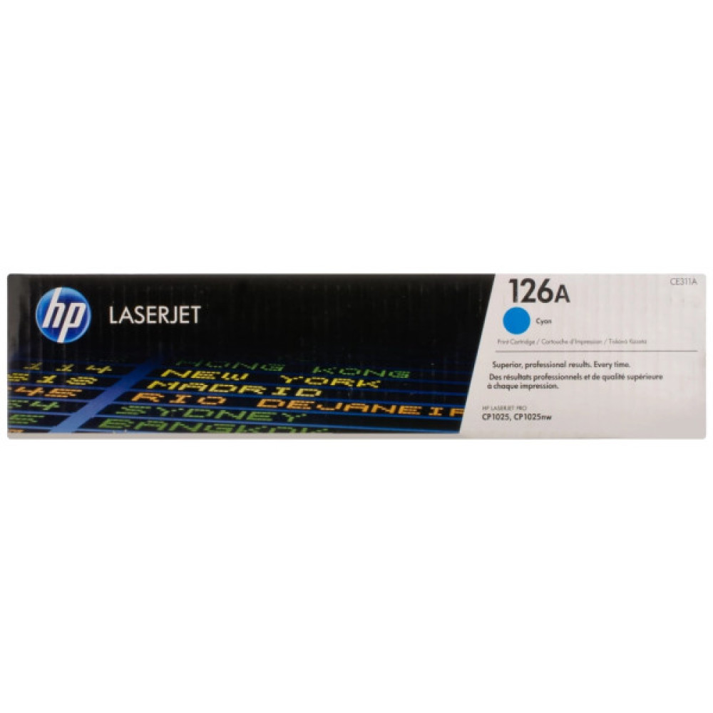 Картридж HP CLJ  126A Cyan, для CP1025 (CE311A)