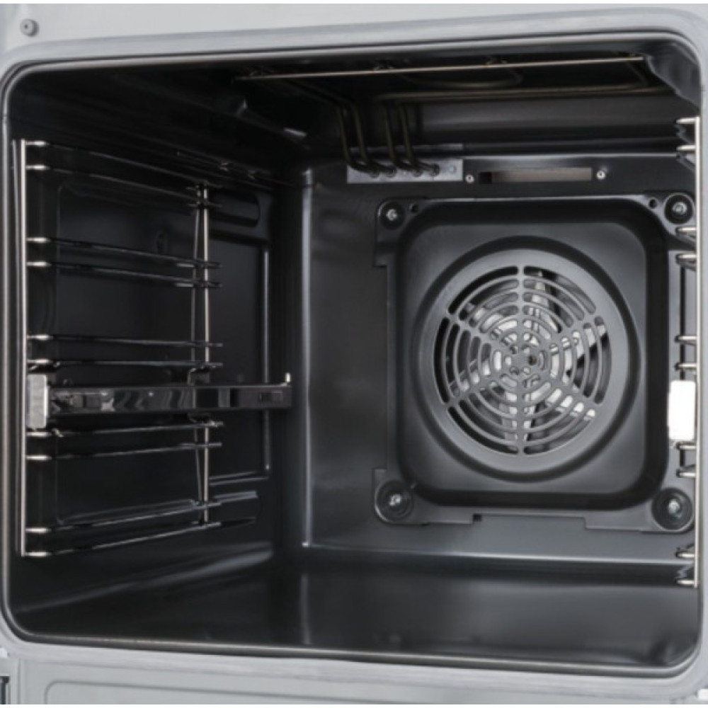 Плита Hansa електрична склокерамічна, 65л, 50x60см, дисплей, конвекція, білий