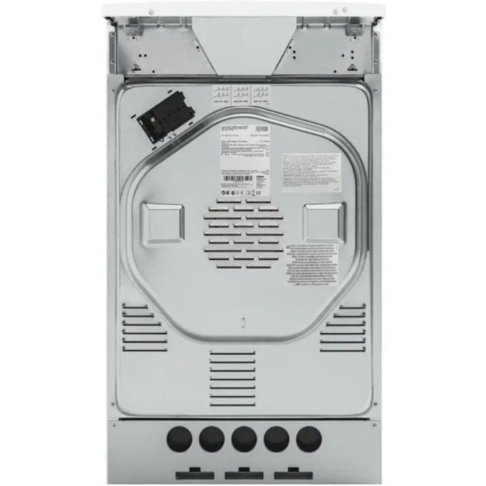 Плита Hansa електрична склокерамічна, 65л, 50x60см, дисплей, конвекція, білий