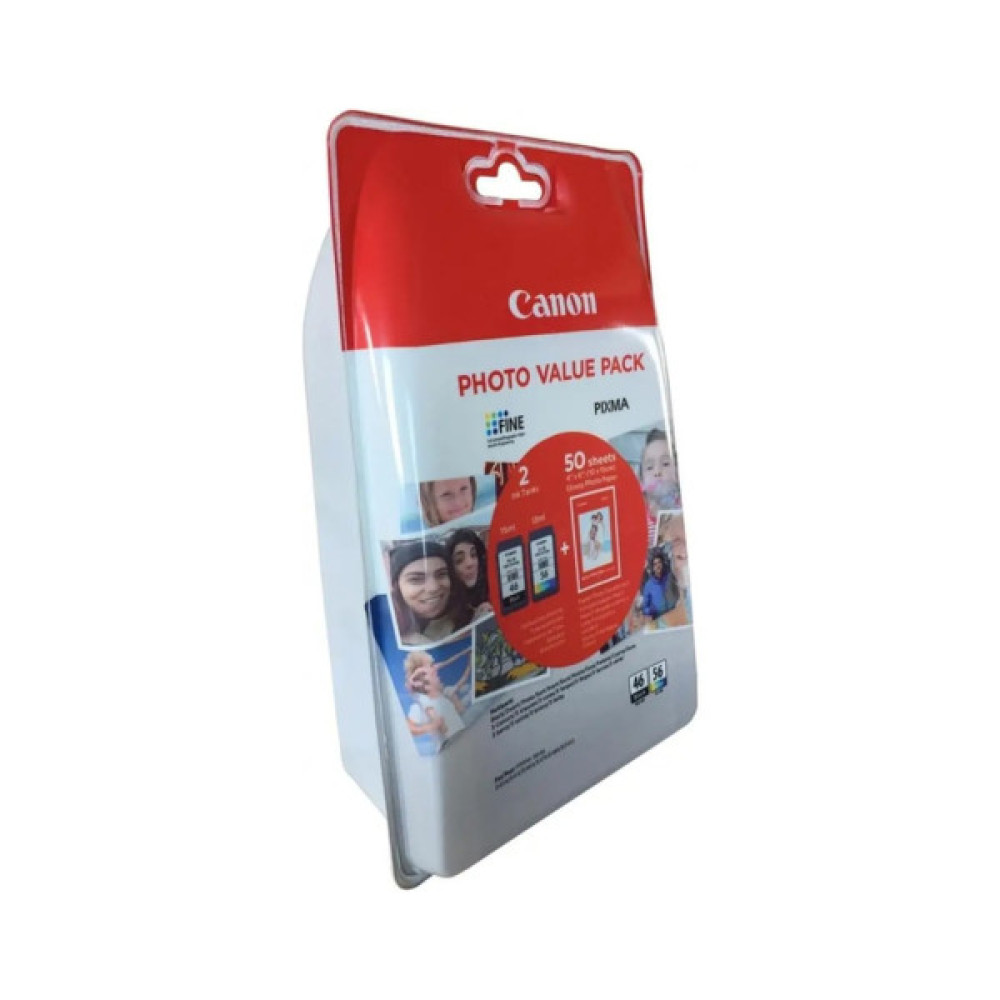 Картридж Canon PG-46 + CL-56 + Paper (Value Pack) carton box (9059B006)