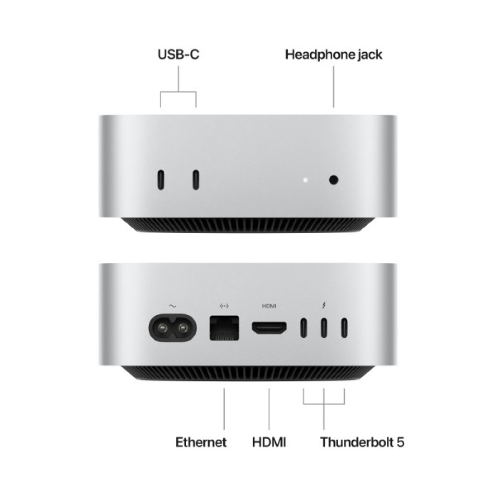 Комп'ютер Apple A3239 Mac mini / Apple M4 Pro(12C CPU/16C GPU), 24, 512 (MCX44UA/A)