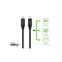 Дата кабель USB-C to USB-C 0.8m USB4 40Gbps 100W Black Belkin (INZ001BT0.8MBK) Дата кабель USB-C to USB-C 0.8m USB4 40Gbps 100W Black Belkin (INZ001BT0.8MBK)