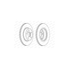 Гальмівний диск FERODO DDF2039C