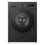 Пральна машина LG фронтальна, 9кг, 1400, A, 55см, дисплей, пара, інвертор, чорний