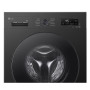 Пральна машина LG фронтальна, 9кг, 1400, A, 55см, дисплей, пара, інвертор, чорний