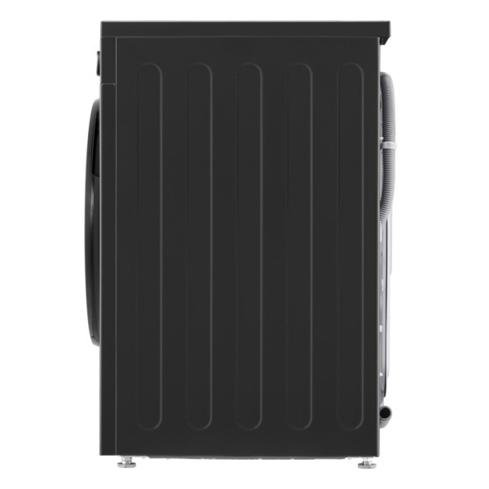 Пральна машина LG фронтальна, 9кг, 1400, A, 55см, дисплей, пара, інвертор, чорний
