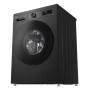 Пральна машина LG фронтальна, 9кг, 1400, A, 55см, дисплей, пара, інвертор, чорний