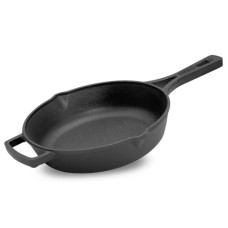 Сковорода Brizoll Monolith чавунна з литою ручкою 240х60 мм (M2460P)