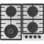 Варильна поверхня Gorenje газова на склі, 60см, чавун, білий Варильна поверхня Gorenje газова на склі, 60см, чавун, білий