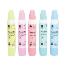 Клей Axent ПВА, 2 аплікатори: тонкий і широкий, 40 г (7202-A)