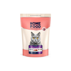 Сухий корм для кішок Home Food For British and Scottish breeds/for large breeds з індичкою та качкою 1.6 кг (4820235021177) Сухий корм для кішок Home Food For British and Scottish breeds/for large breeds з індичкою та качкою 1.6 кг (4820235021177)