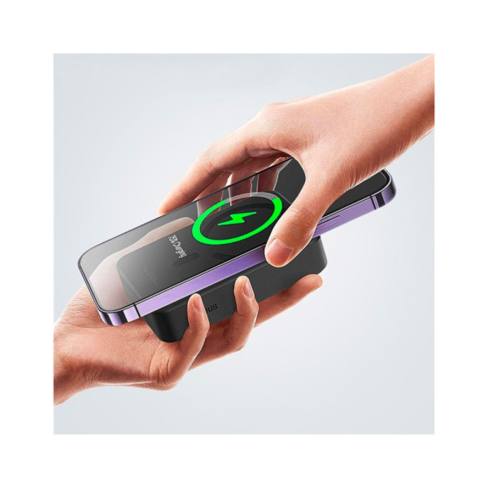 Батарея універсальна Baseus Magnetic Mini Wireless 20000mAh 20W, Black (PPCX150001)