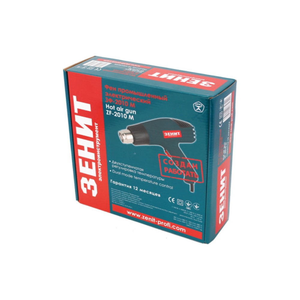 Будівельний фен Зеніт ЗФ-2010 М (833877)