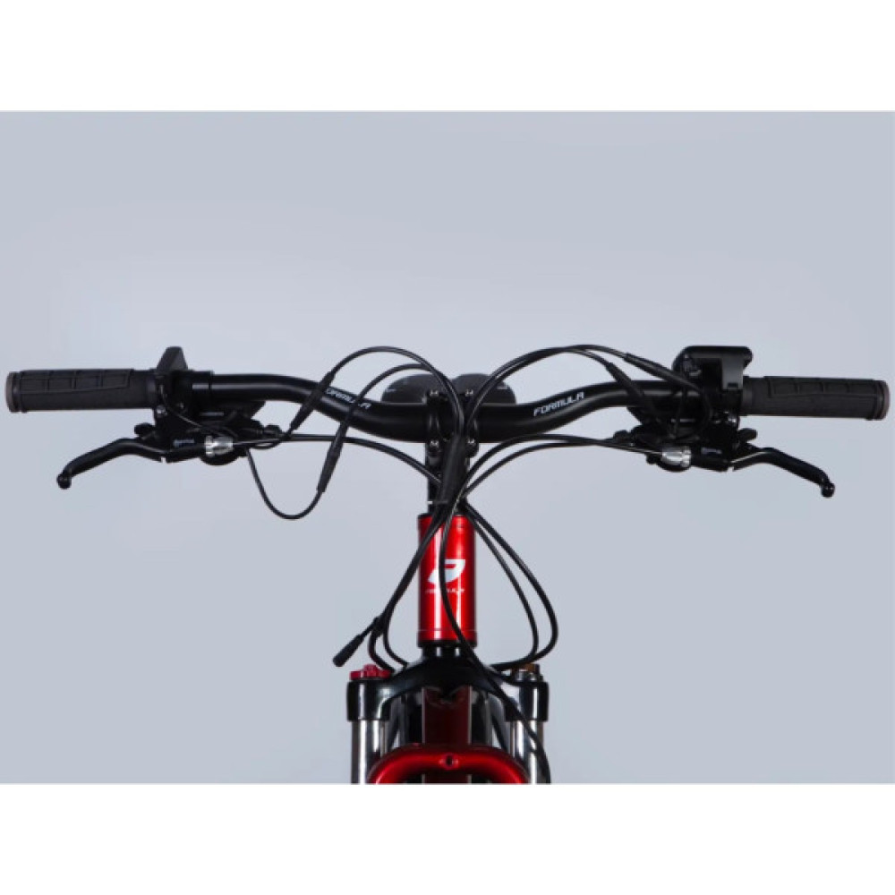 Електровелосипед Formula 29" eF-1 DD CS рама-18,5" 48B 17.5А*г 500Вт 2026 червоно-сріблястий (ELB-FR-29-251)