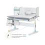 Парта Mealux Hamilton Multicolor Blue (BD-680 W/G MC+BL з полицею) Парта Mealux Hamilton Multicolor Blue (BD-680 W/G MC+BL з полицею)