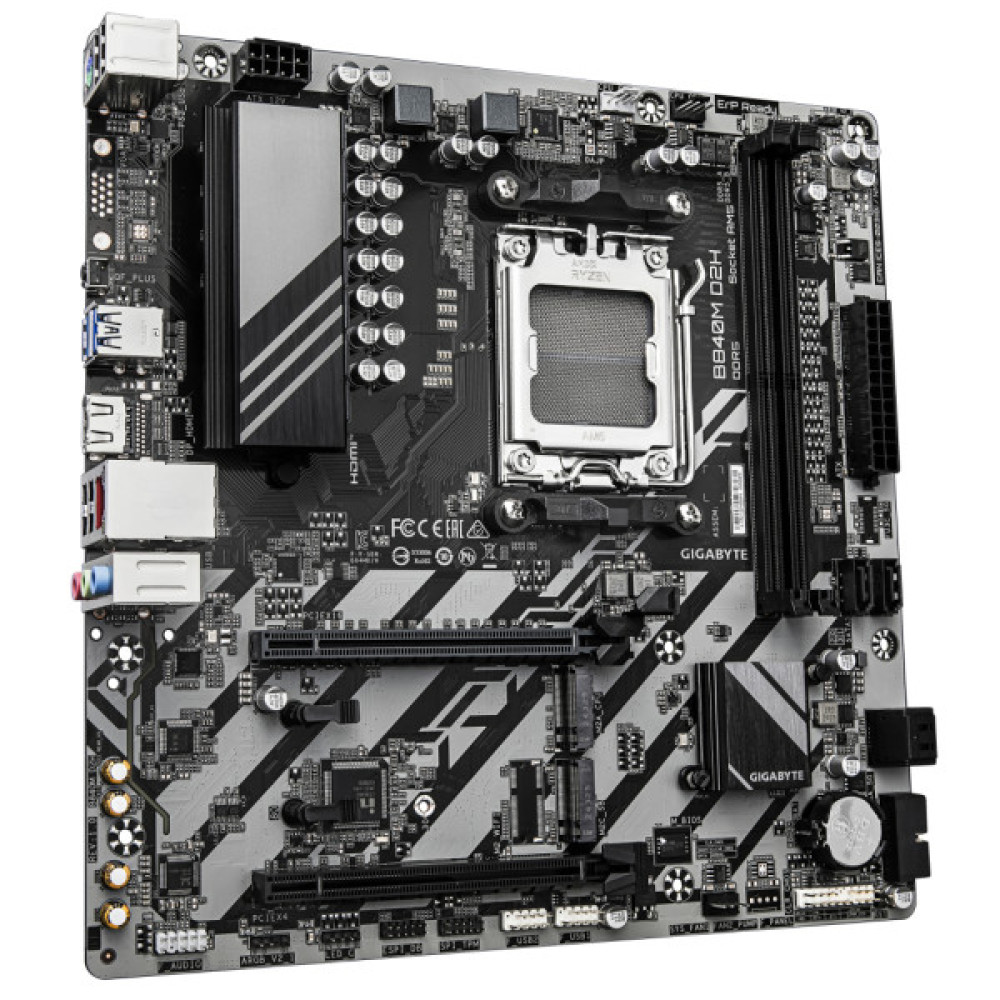 Материнська плата GIGABYTE B840M D2H