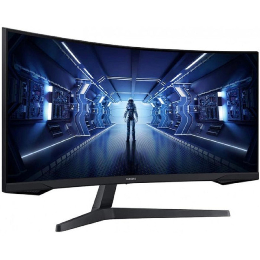 Монітор Samsung 34" Odyssey G5 C34G55TWW D-Sub, 2xHDMI, DP, VA, 3440x1440, 21:9, 165Hz, 1ms, CURVED