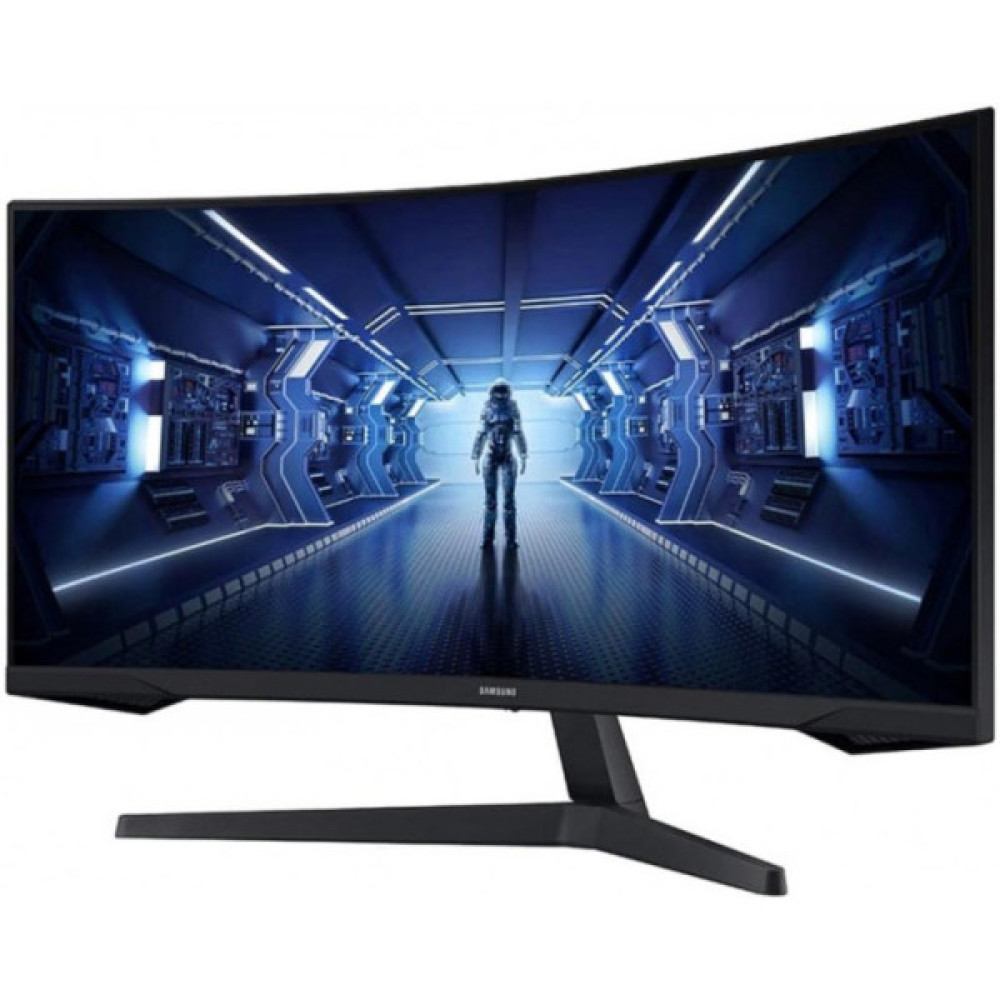 Монітор Samsung 34" Odyssey G5 C34G55TWW D-Sub, 2xHDMI, DP, VA, 3440x1440, 21:9, 165Hz, 1ms, CURVED