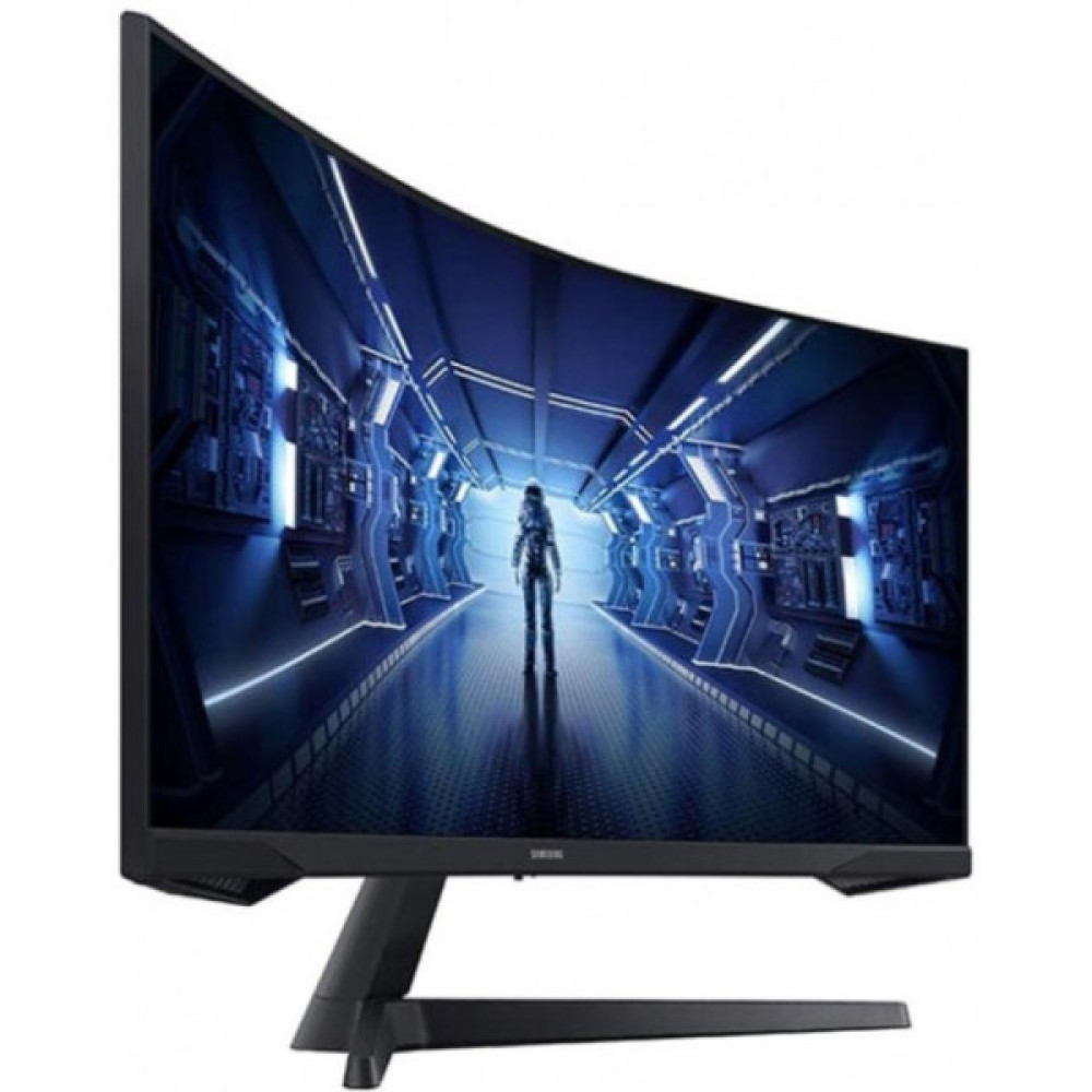 Монітор Samsung 34" Odyssey G5 C34G55TWW D-Sub, 2xHDMI, DP, VA, 3440x1440, 21:9, 165Hz, 1ms, CURVED