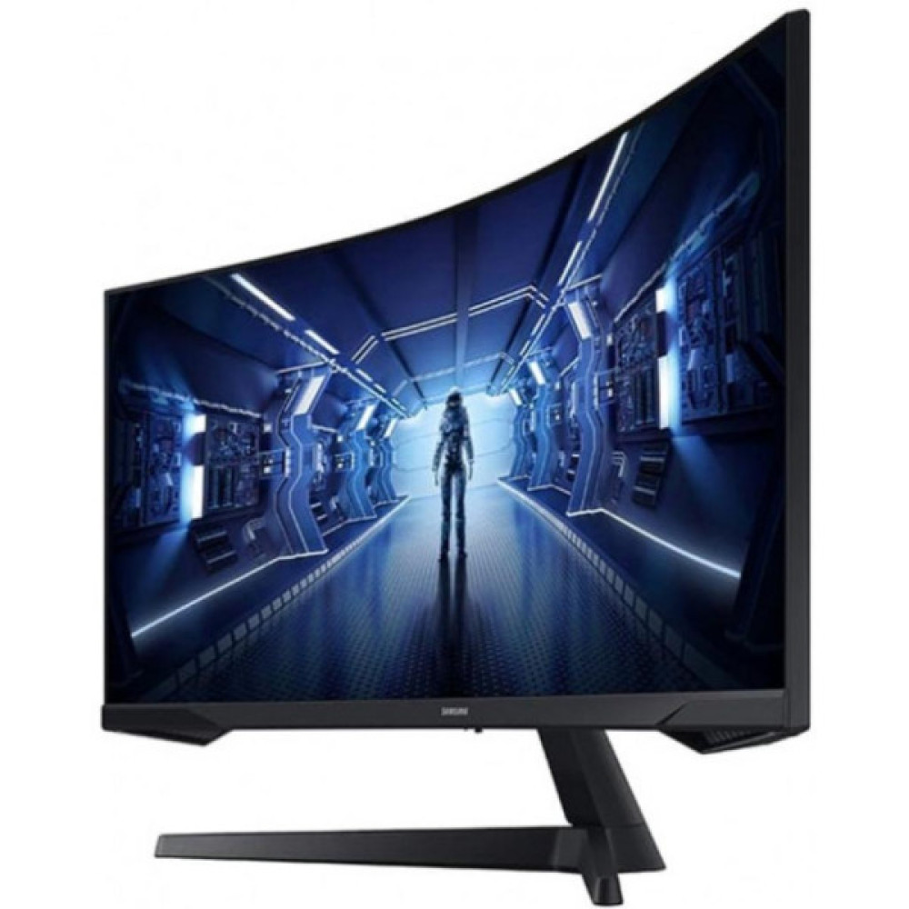 Монітор Samsung 34" Odyssey G5 C34G55TWW D-Sub, 2xHDMI, DP, VA, 3440x1440, 21:9, 165Hz, 1ms, CURVED