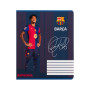 Зошит Kite FC Barcelona, 18 аркушів, клітинка (BC25-236)