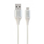 Дата кабель USB 2.0 AM to Micro 5P 1.0m Cablexpert (CC-USB2B-AMmBM-1M-BW2)