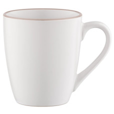 Чашка Ardesto Asti, 360мл, кераміка, білий (AR1436AB)